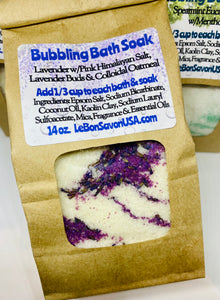 Bubbling Bath Soak